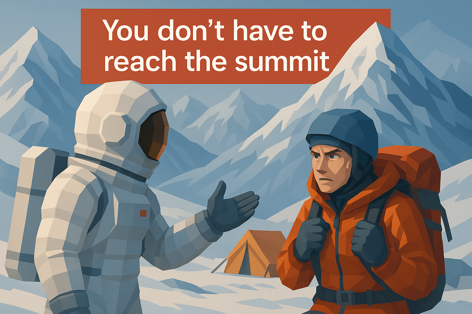 The Mountain Climber's Resolve